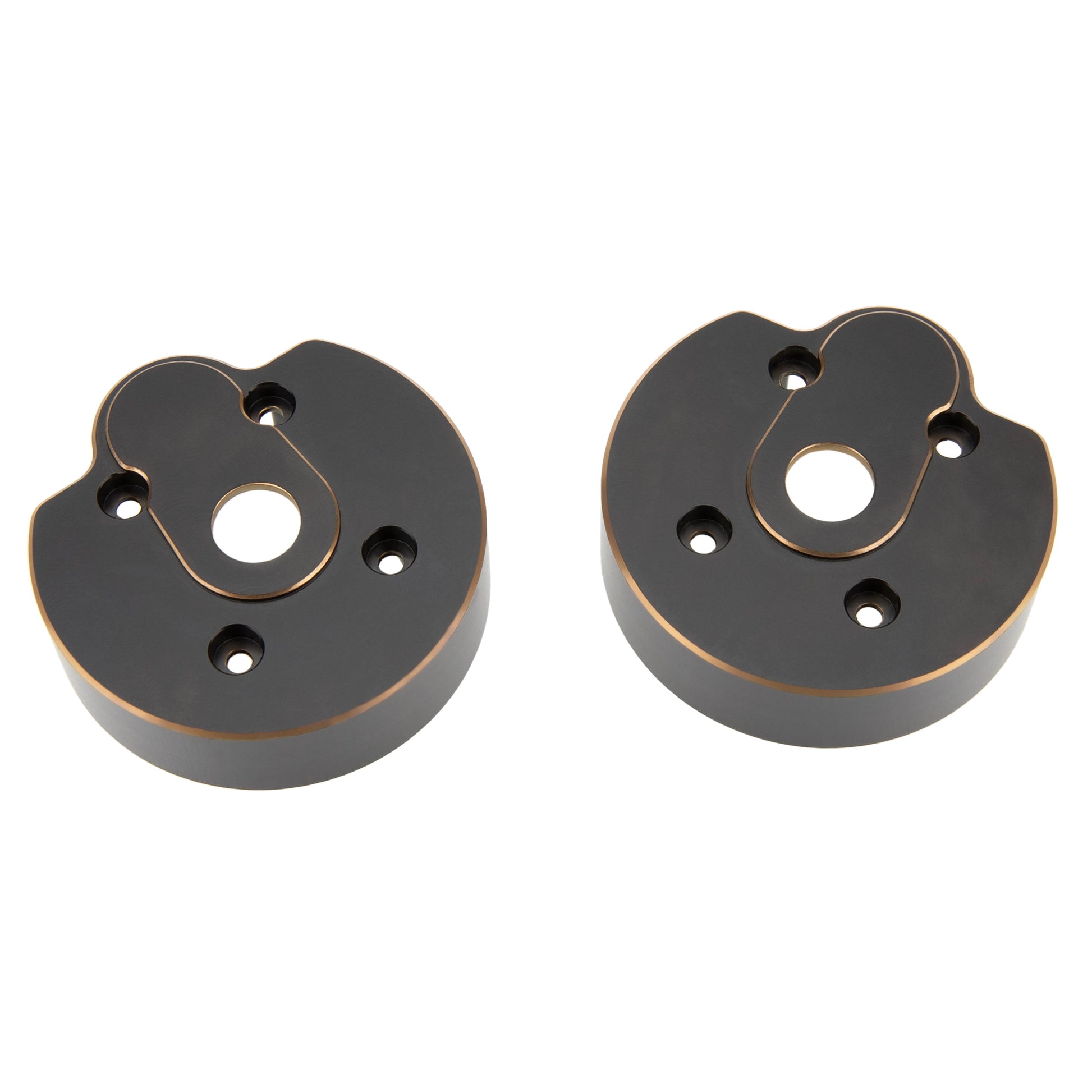 1/10 Brass Steering Knuckle Portal Cover for Capra 1.9 UTB Axles.