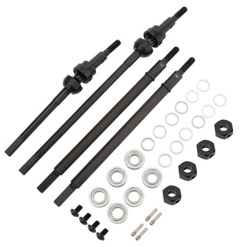 Isokinetic 3-section CVD Shafts for 1/10 Vanquish H10 Optic Axle