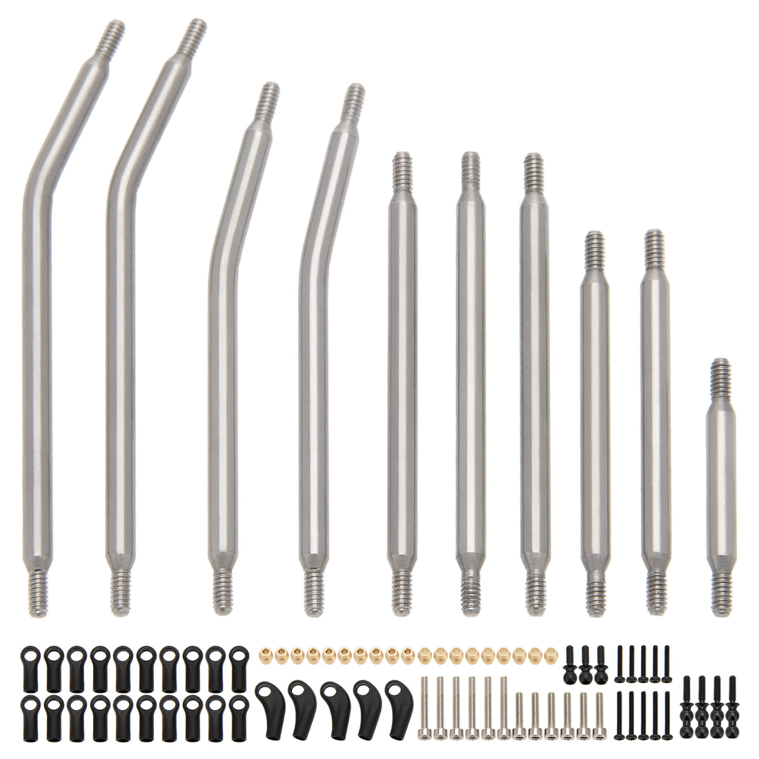 MEUS Racing SCX30 Links High Clearance Chassis Links for 1/30 Axial SCX30 Upgrades
