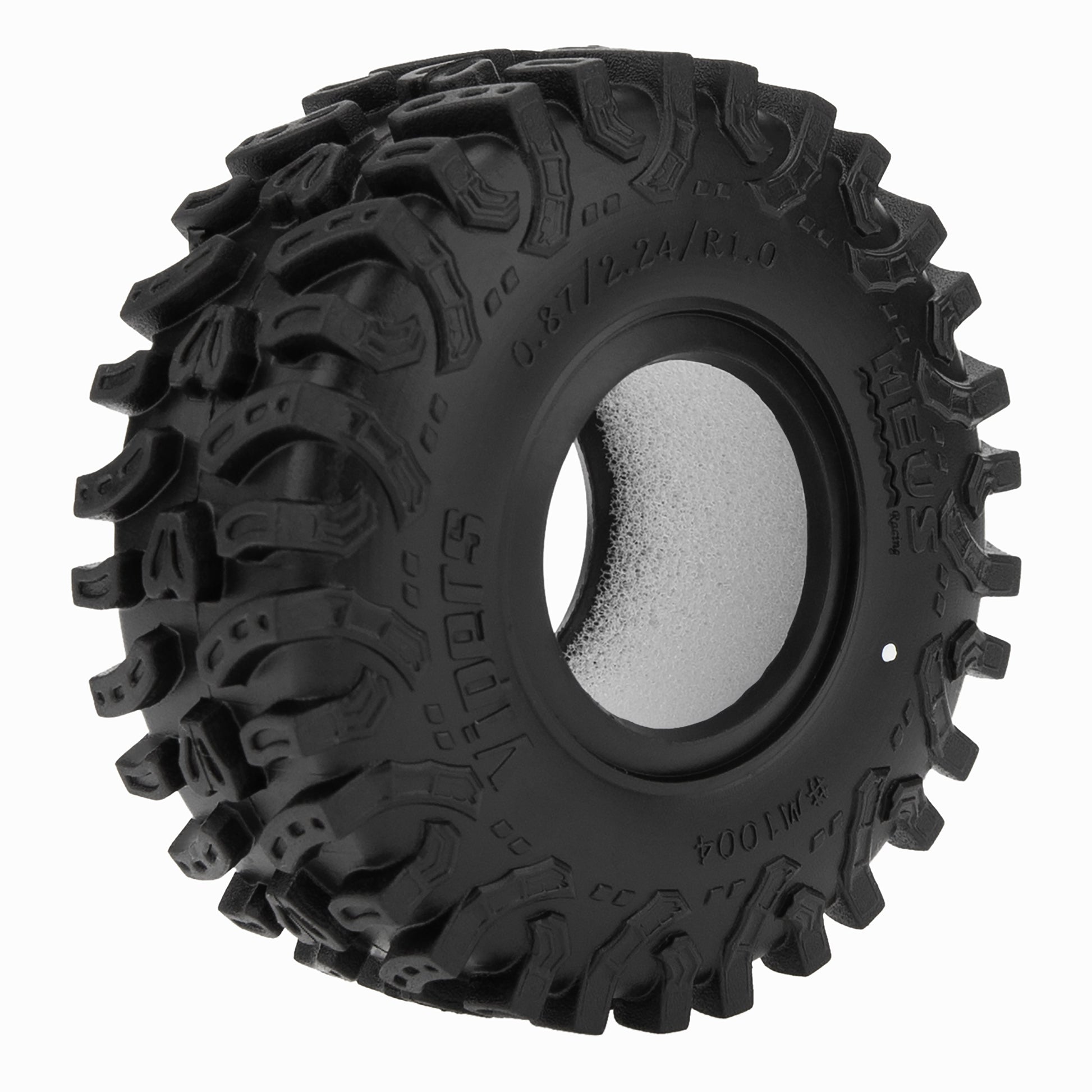#M1004 1.0-inch RC Rubber Tires