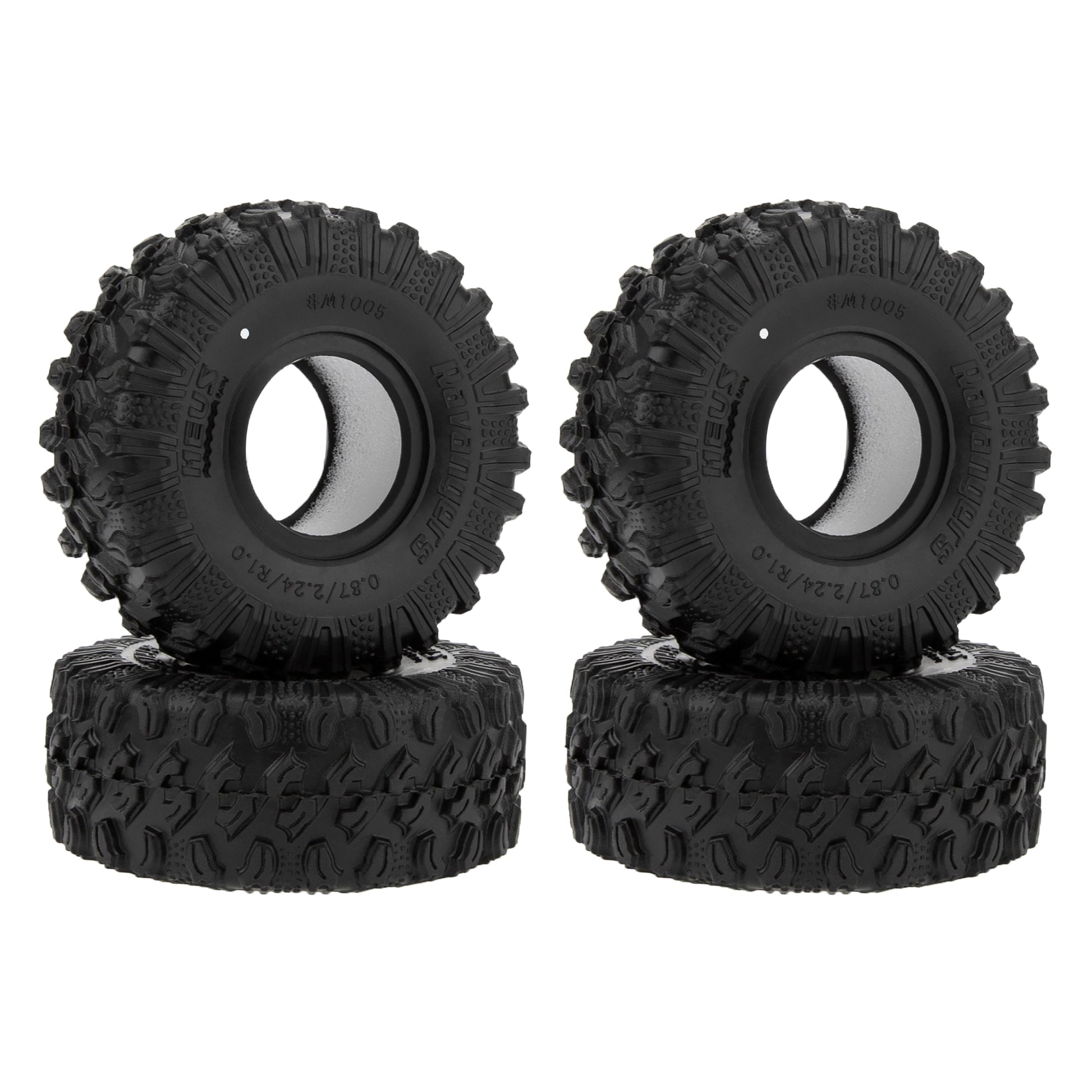 #M1005 1.0-inch RC Rubber Tires