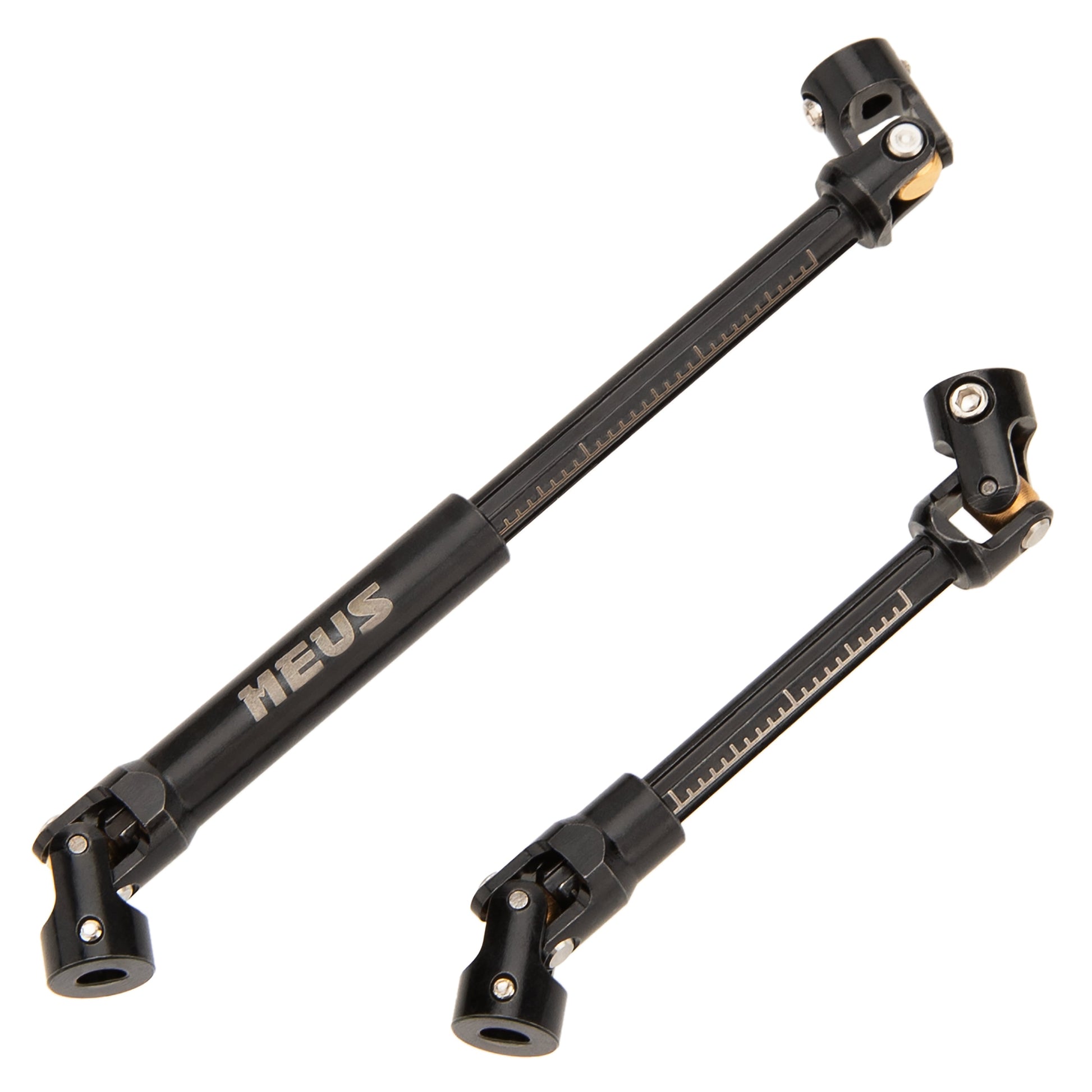 Metal Black SCX24 Cuttable Drive Shafts