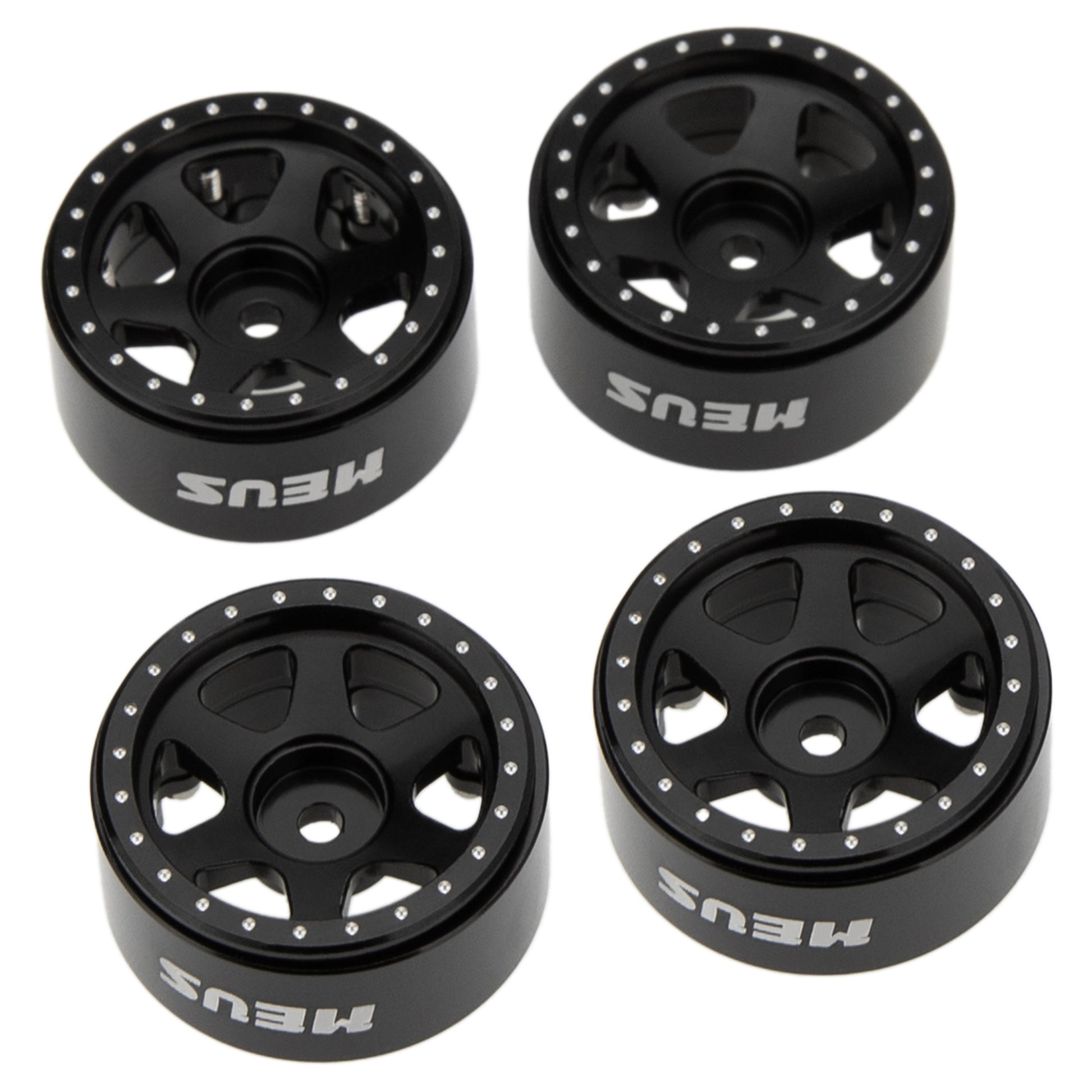 Model F Black 0.7-inch wheels