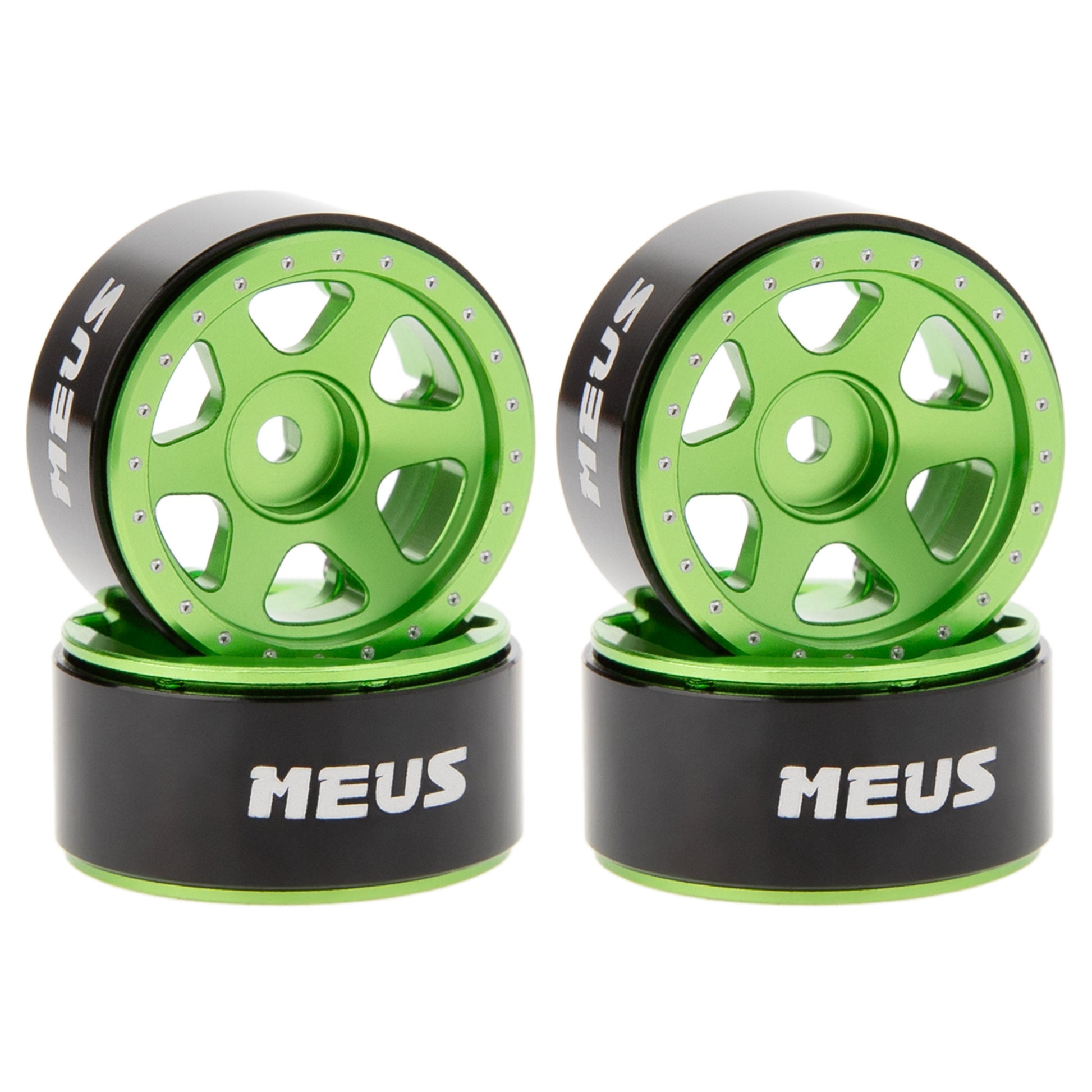 Model F Green 0.7-inch wheels