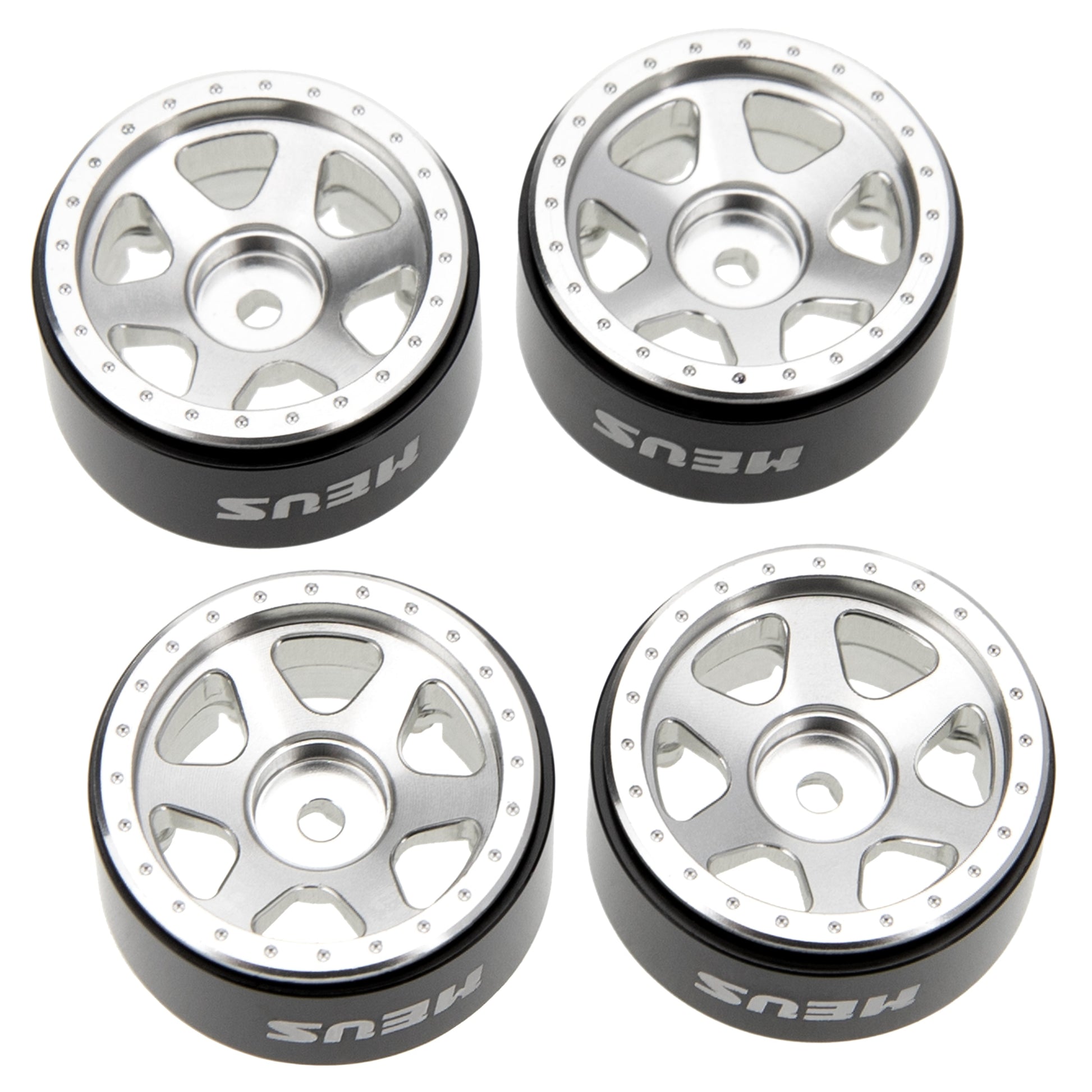 Model F Silver 0.7-inch wheels