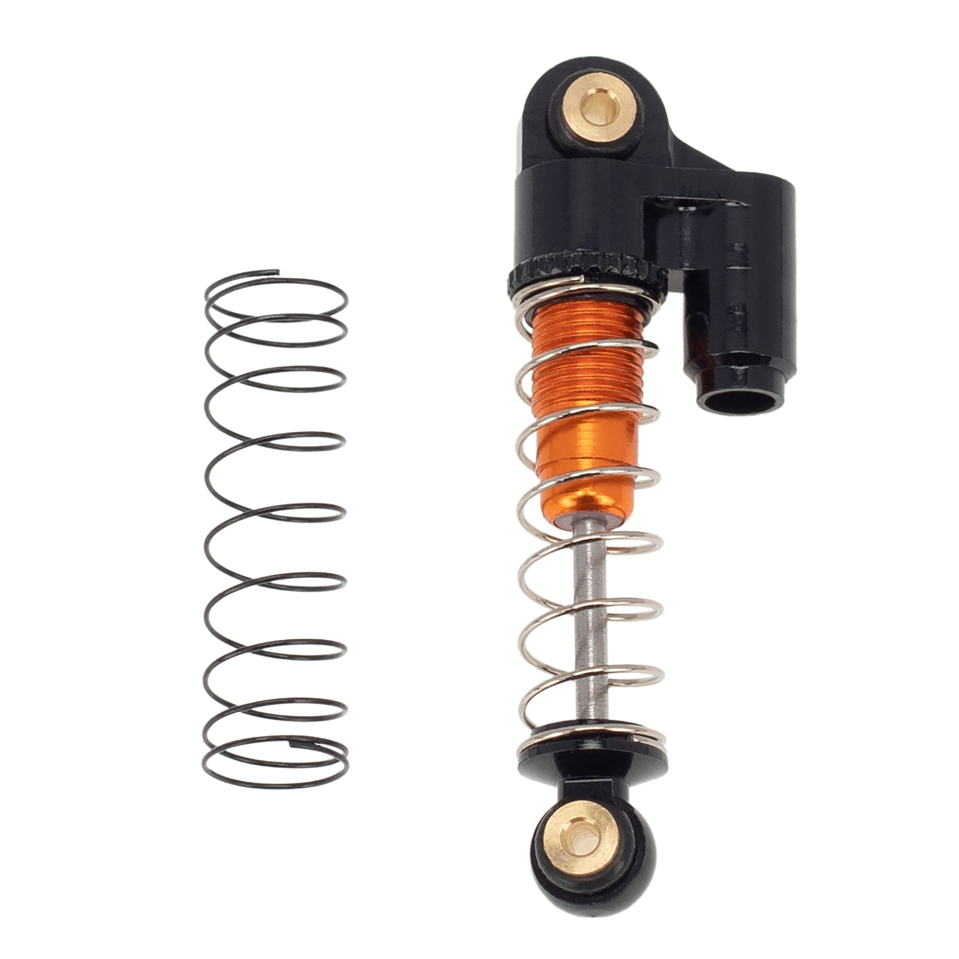  Orange SCX24 Aluminum Shocks