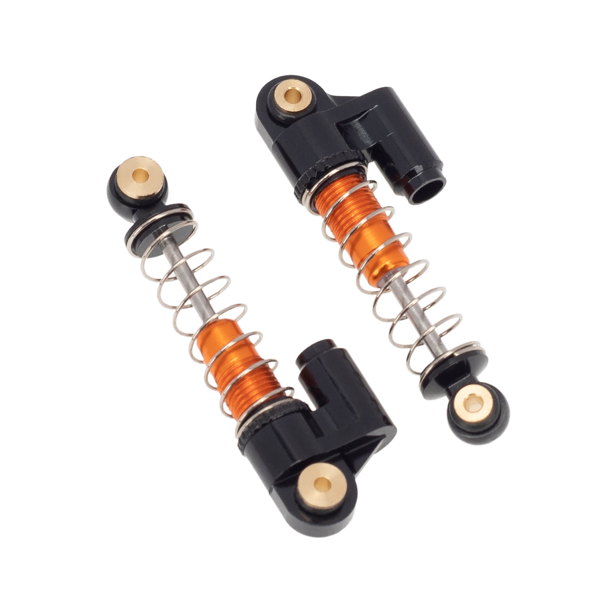 Orange SCX24 Aluminum Shocks