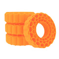 Orange Silicone Rubber Inserts for 1.9-Inch mud terrain tires