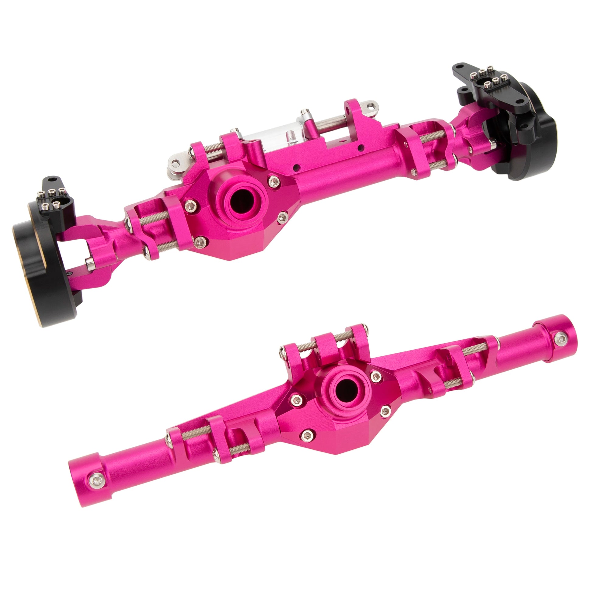 Pink H10 Optic Isokinetic Front Rear Axles Housings