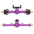 Purple SCX24 Metal V3 Isokinetic Axles