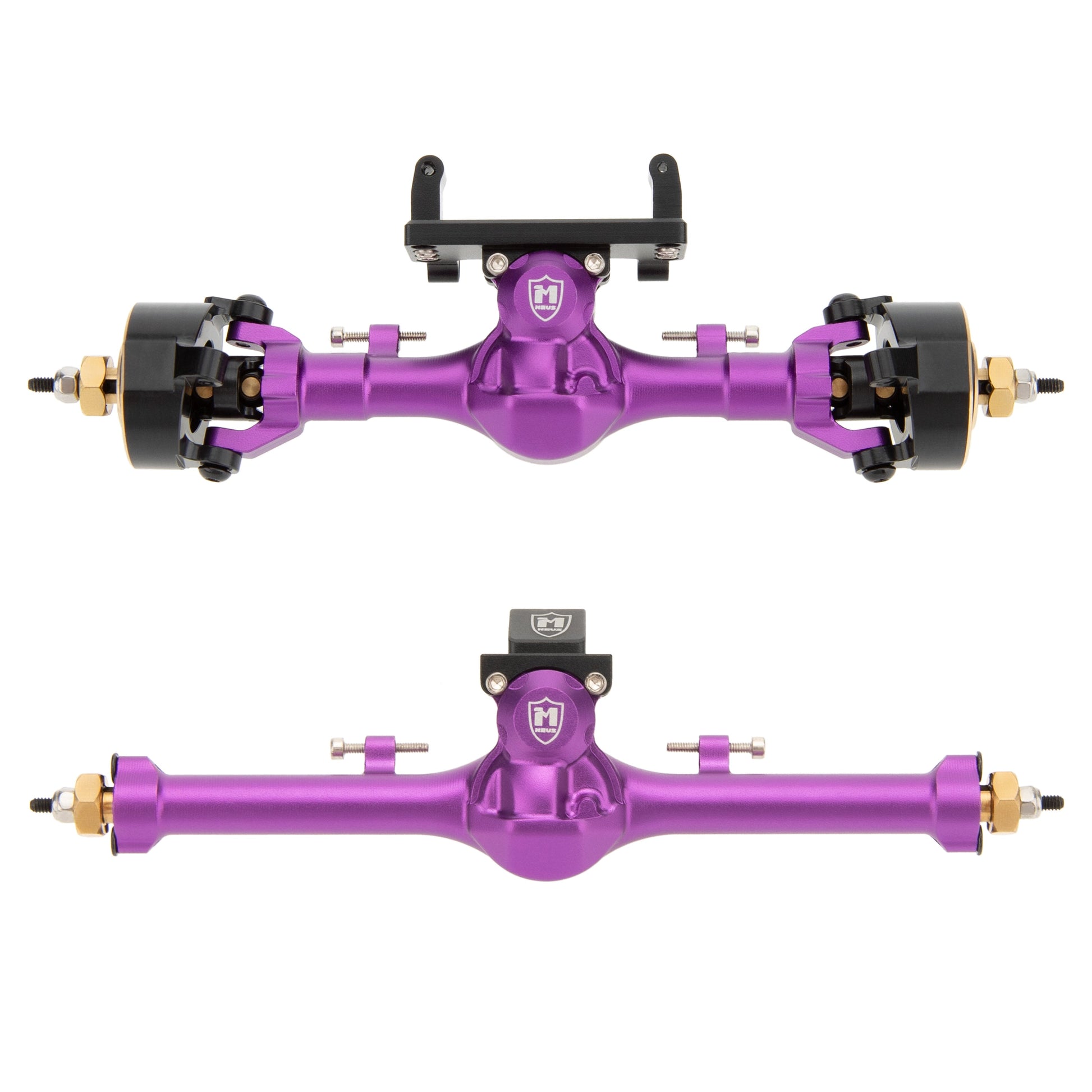 Purple SCX24 Metal V3 Isokinetic Axles