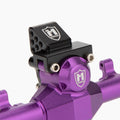 Purple SCX24 Isokinetic rear axles link truss