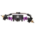 Purple SCX24 Isokinetic front axles