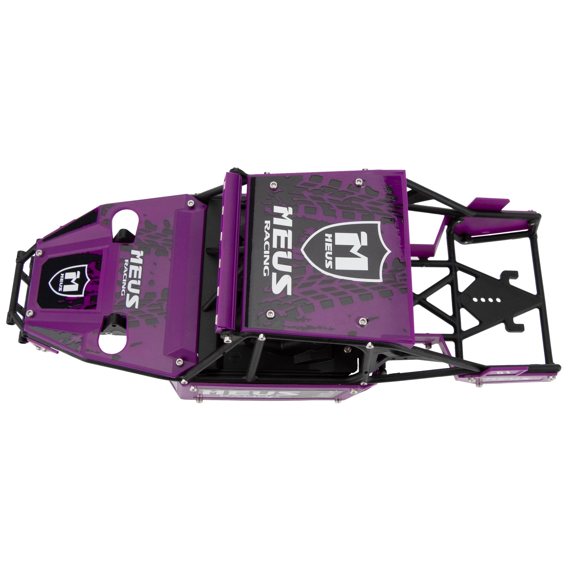 Purple SCX24 Mantis Roll Cage Chassis Body Shell