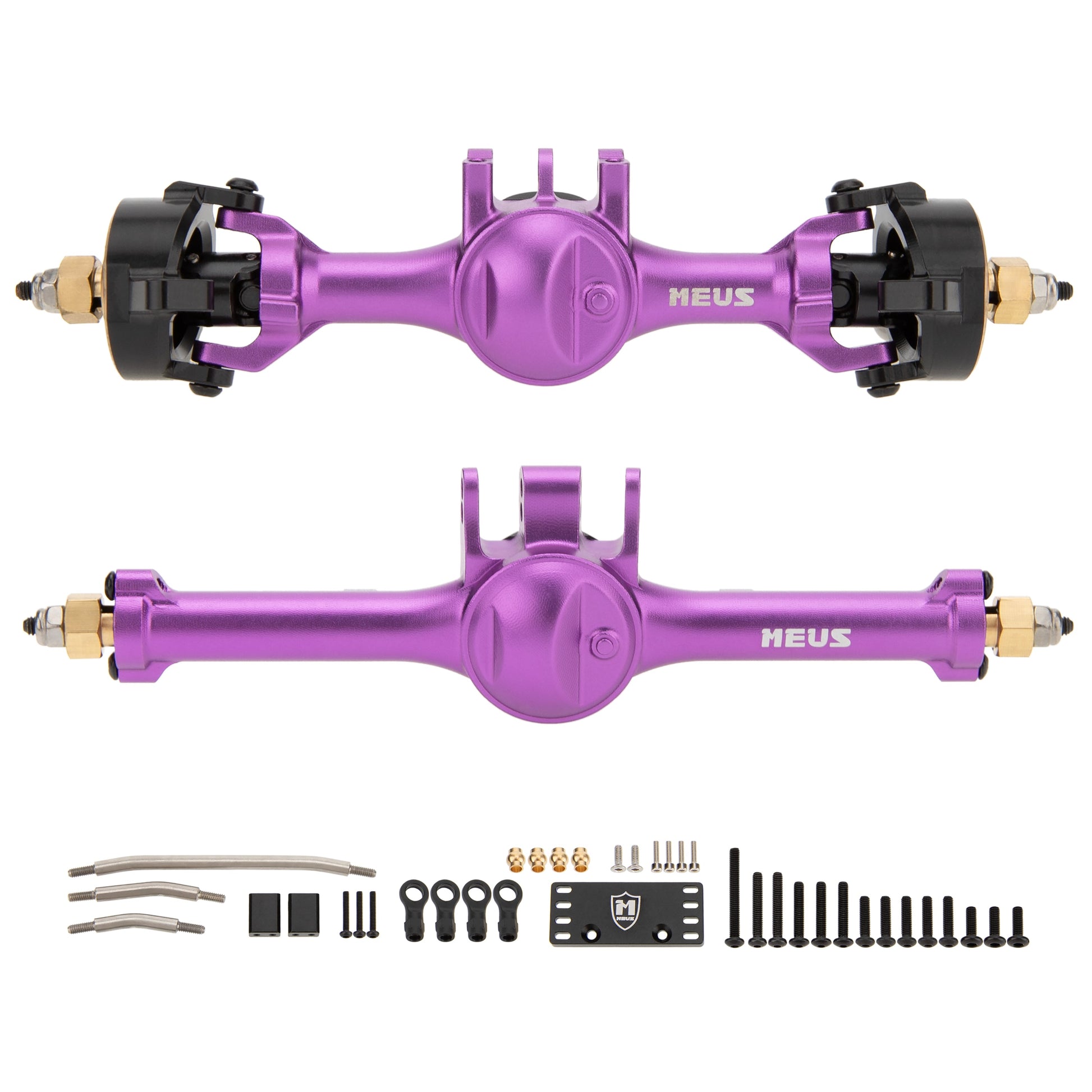 Purple TRX4M V2 Metal Isokinetic Axles