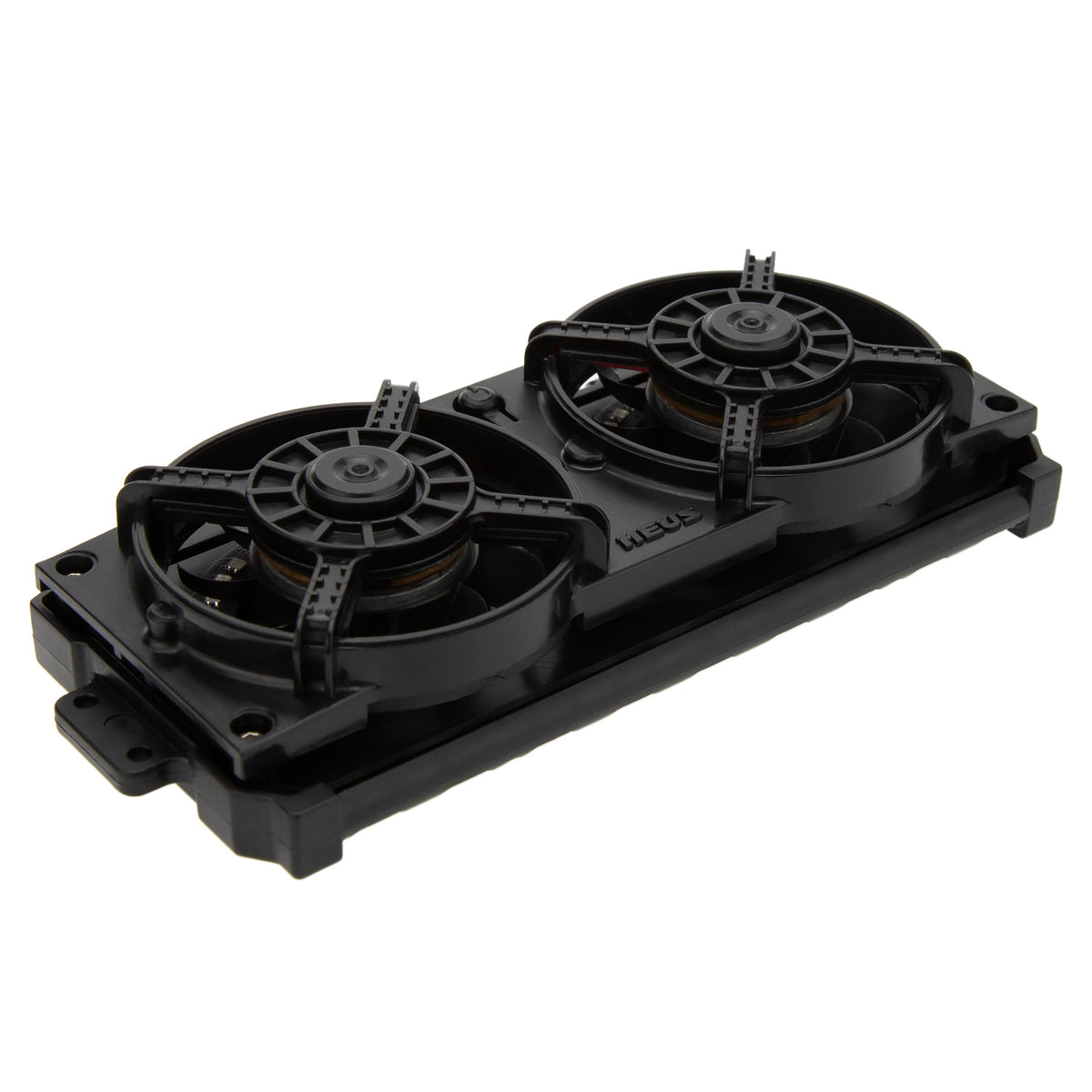Rear Wing Radiator MEUS Racing Rear Mount Radiator with Light for 1/10 Vanquish Optic H10