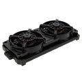 Rear Mount Radiator Cooling Fan with Lights
