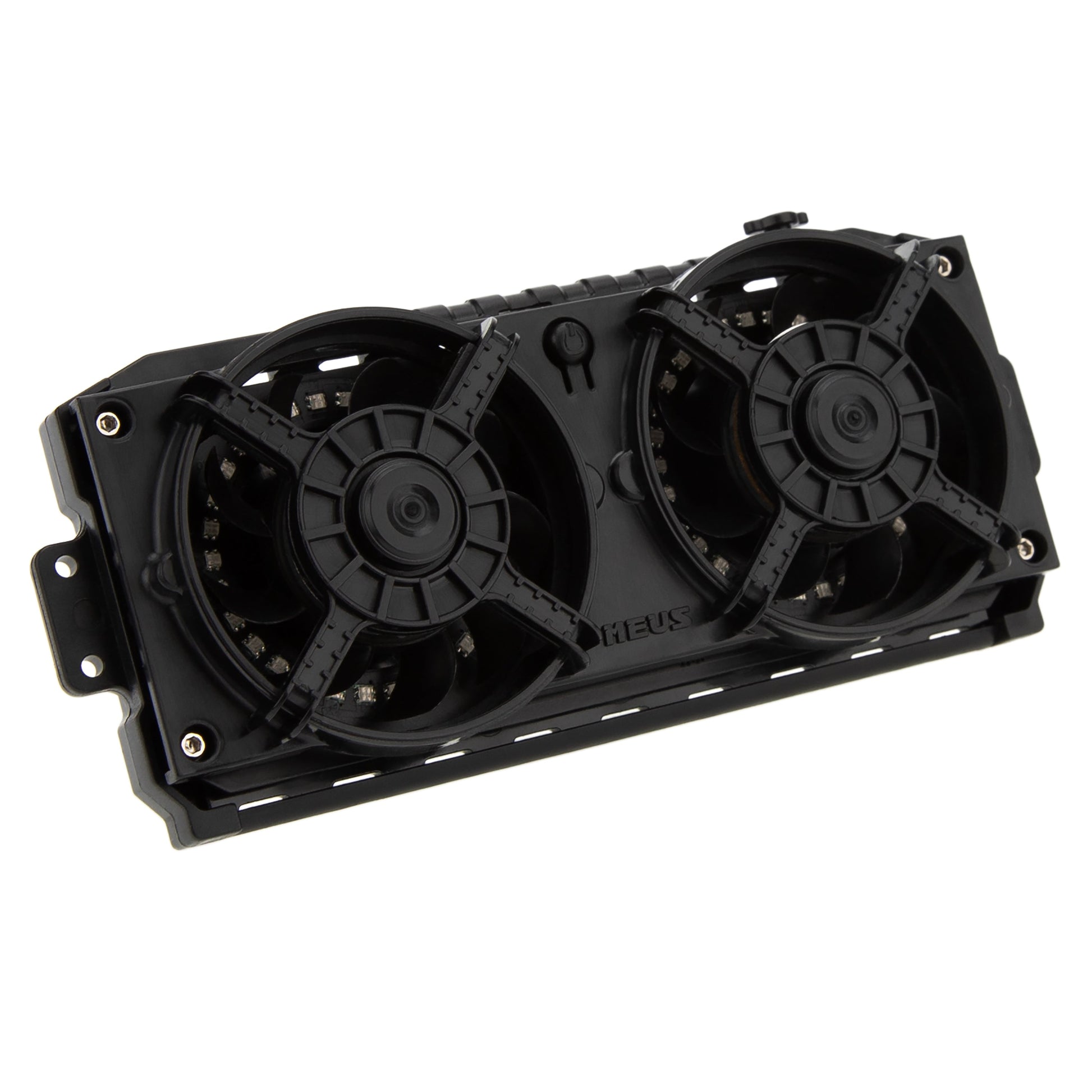 Rear Mount Radiator Cooling Fan with Lights