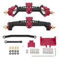 Plastic Nylon Front Rear Portal Axles for SCX24 Red