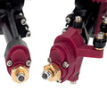 Plastic Nylon Front Rear Portal Axles for SCX24 Red
