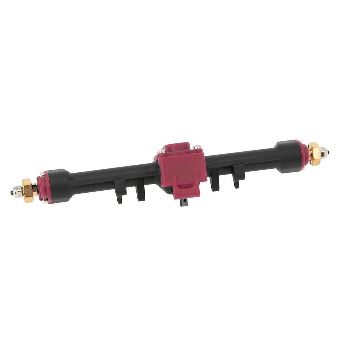 Plastic Nylon Rear Portal Axles for SCX24 Red