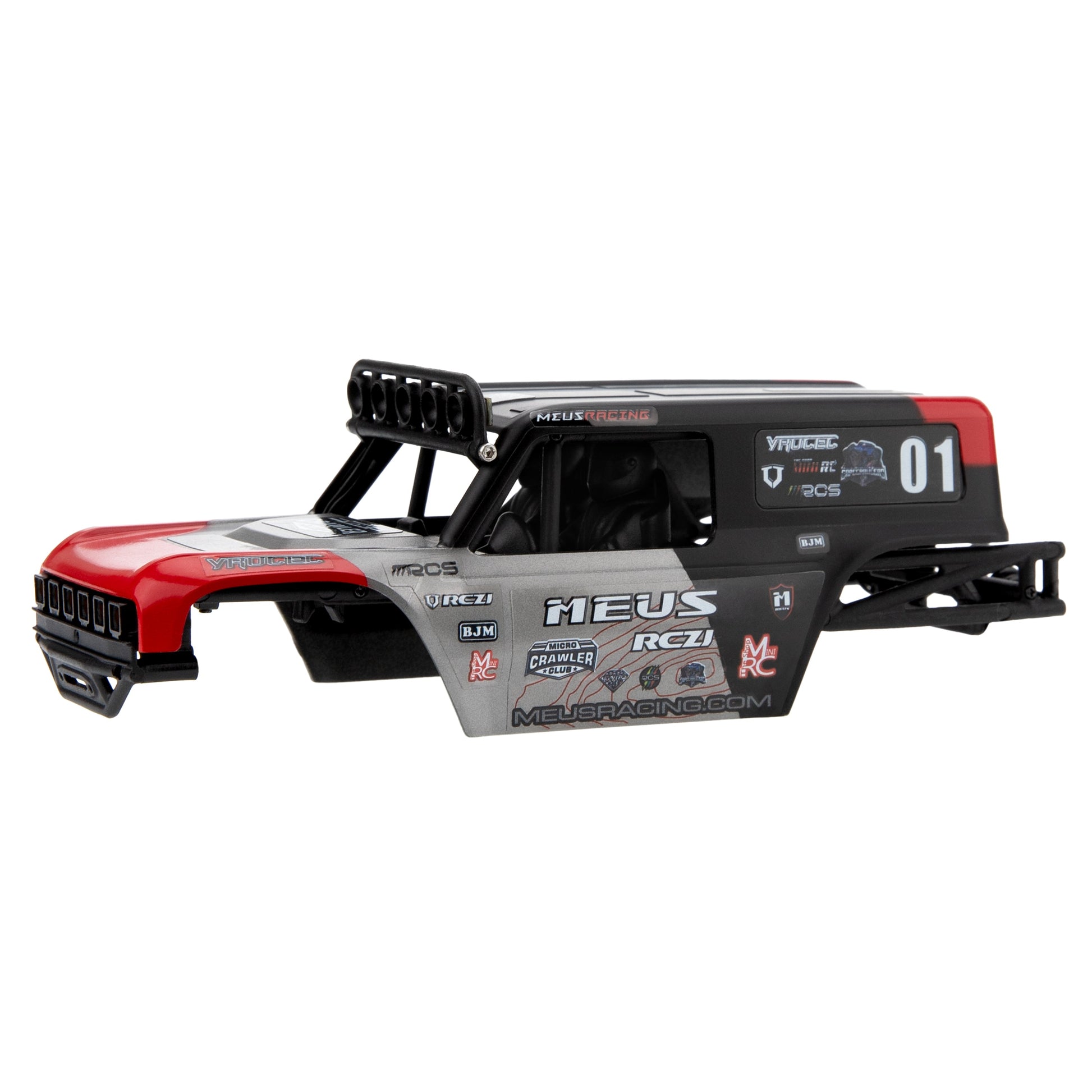 Red MB30 Body shell & chassis frame 