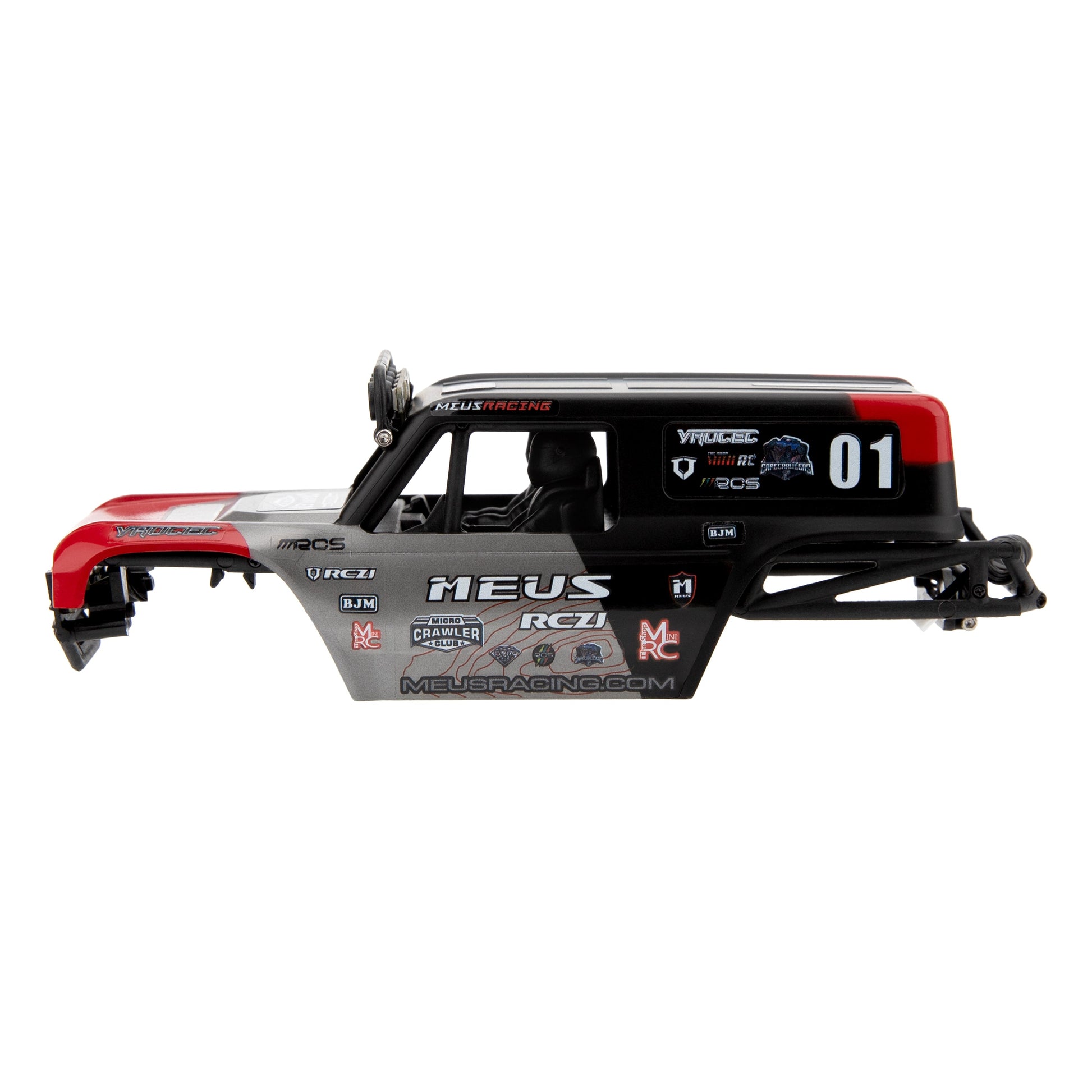 Red MB30 Body shell & chassis frame 