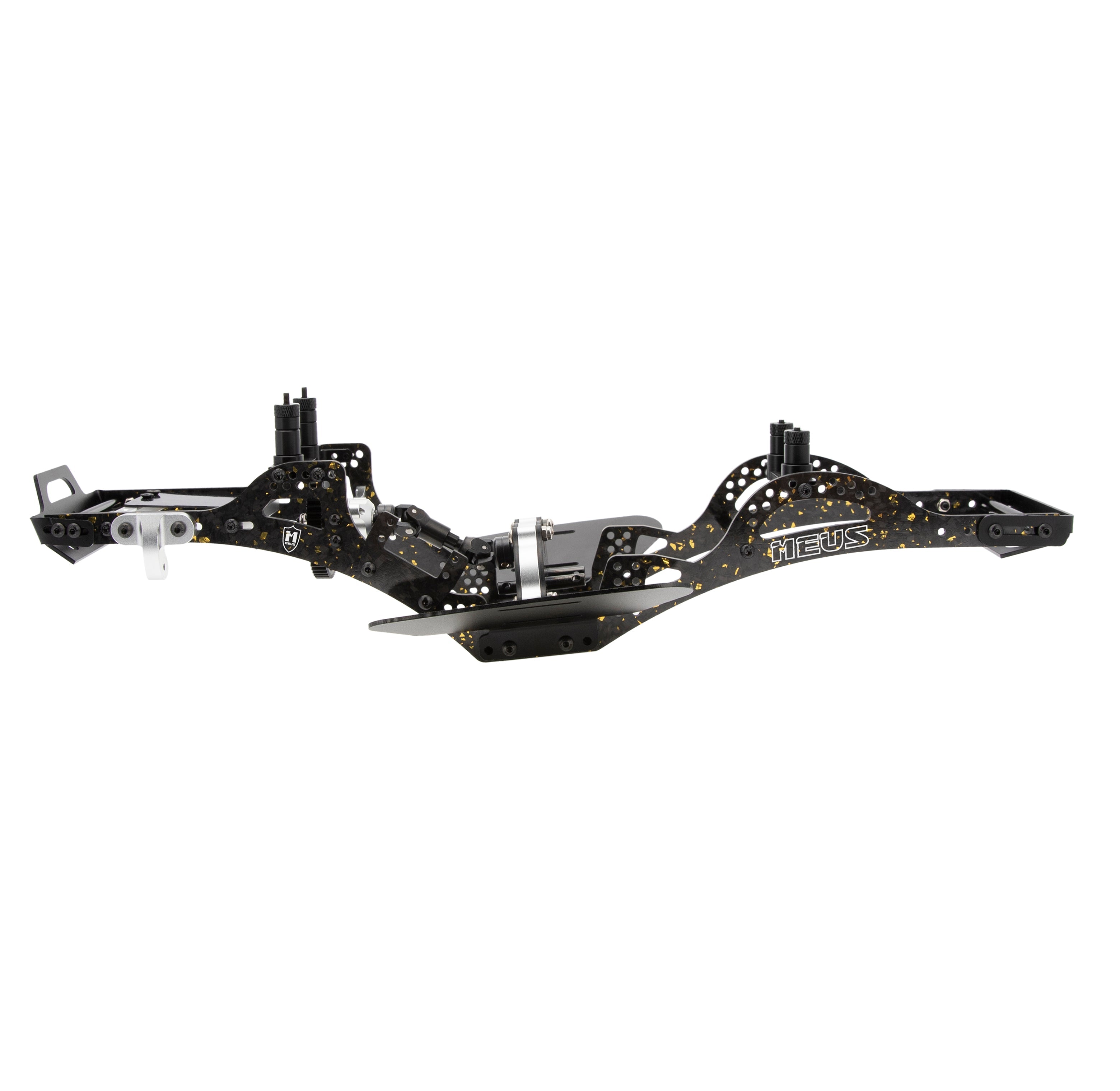 MEUS Racing RC LCG Carbon Fiber Chassis Frame DIY Kit Gearbox Kit OD21