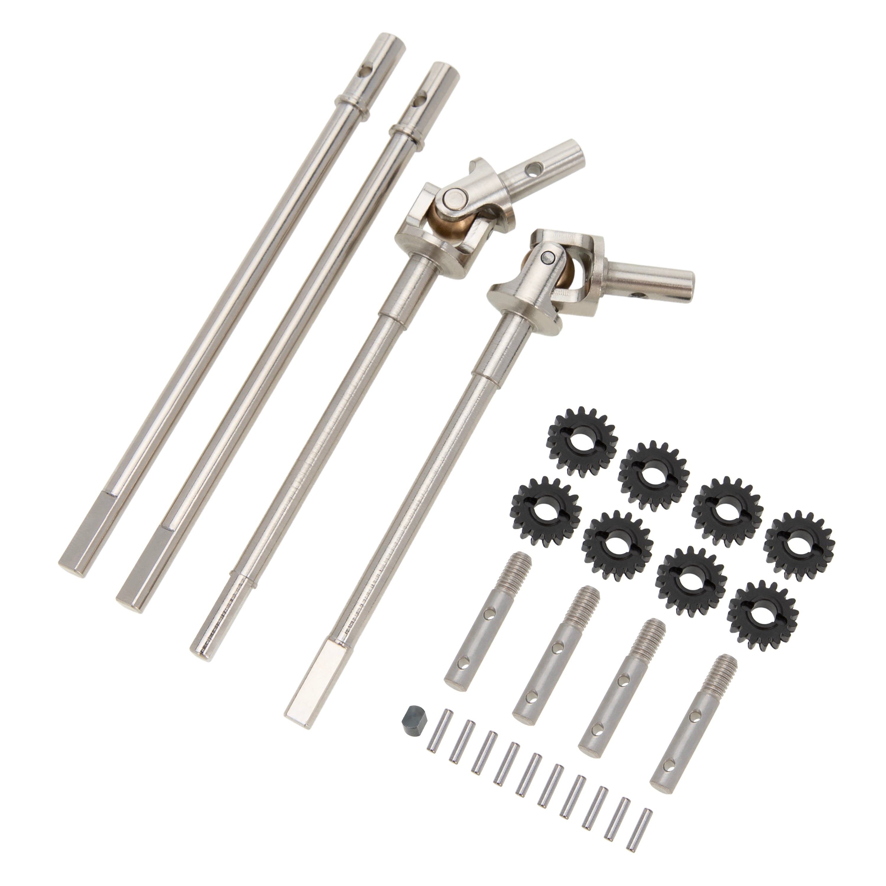 MEUS Racing Metal Universal Joint CVD Shafts for MEUS SCX10 Portal Axl