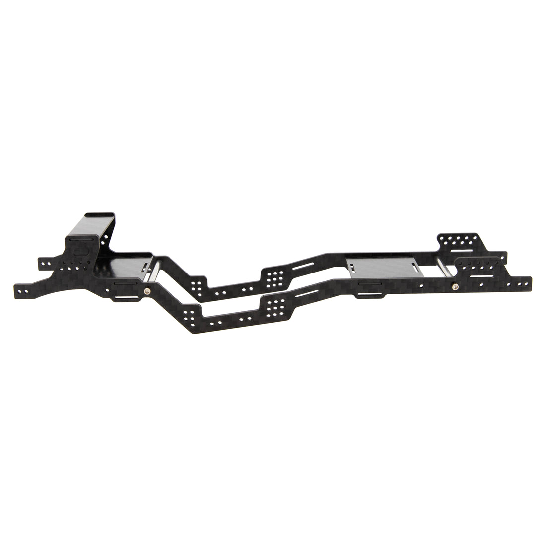 MEUS Racing LCG Carbon Fiber Chassis Kit Frame Girder-Low Center of Gravity Chassis for Axial SCX24 Gladiator Dodge Power Wagon Upgrade Parts