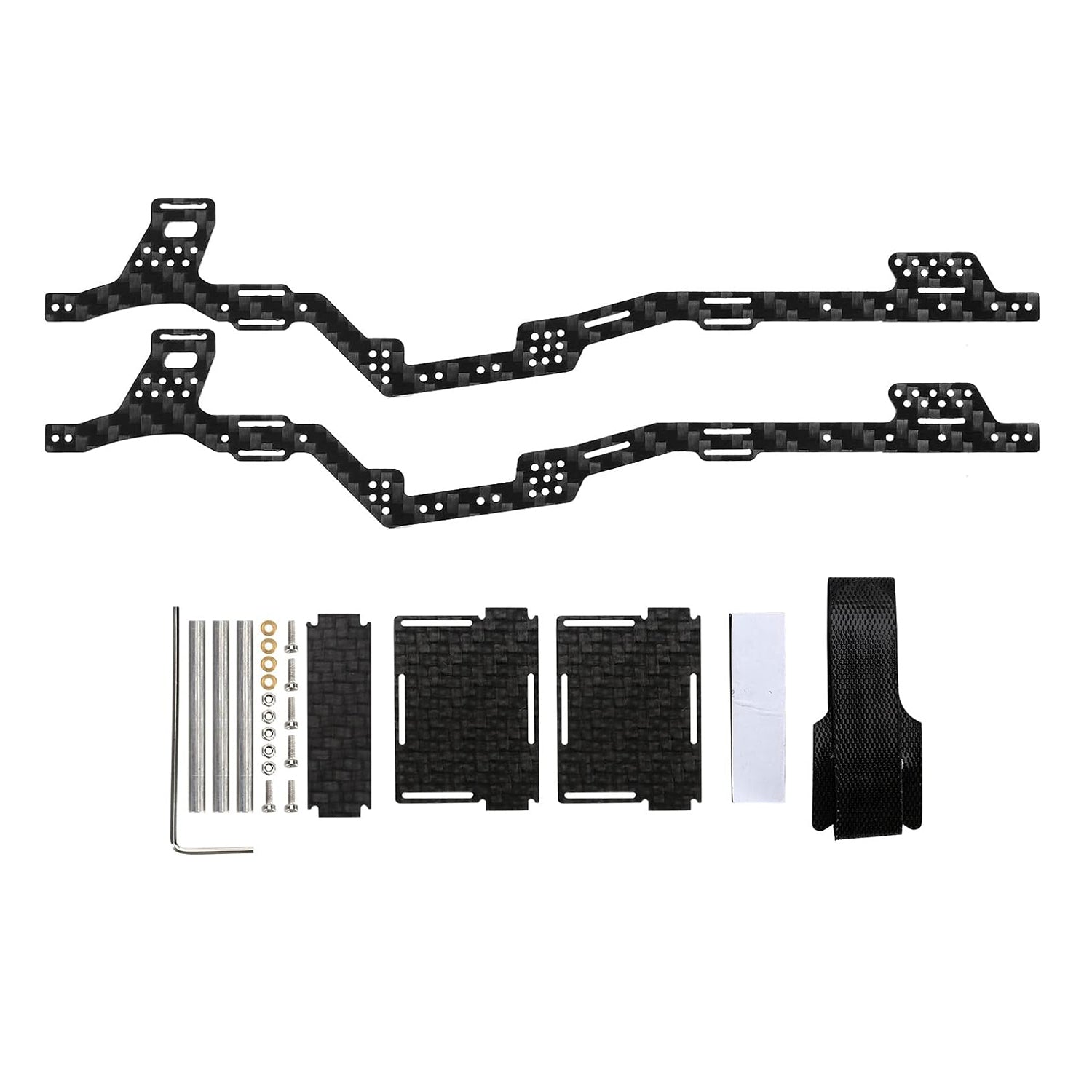 MEUS Racing LCG Carbon Fiber Chassis Kit Frame Girder-Low Center of Gr