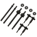 SCX24 +6.2MM Portal axle front and rear axle CVD shafts