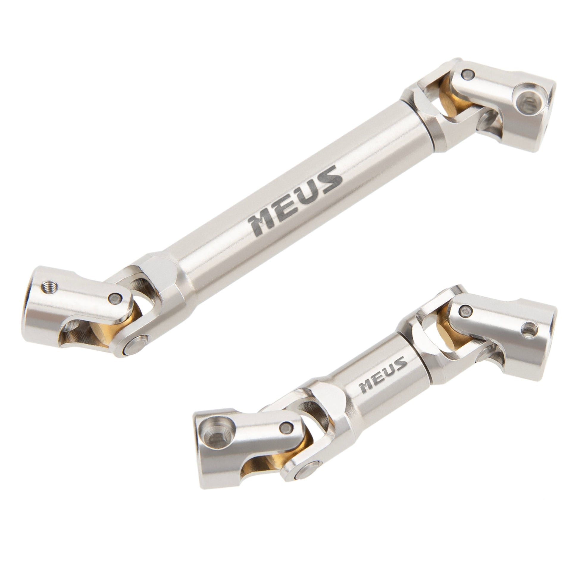 Silver SCX24 90081 Stainless Steel Drive Shaft 