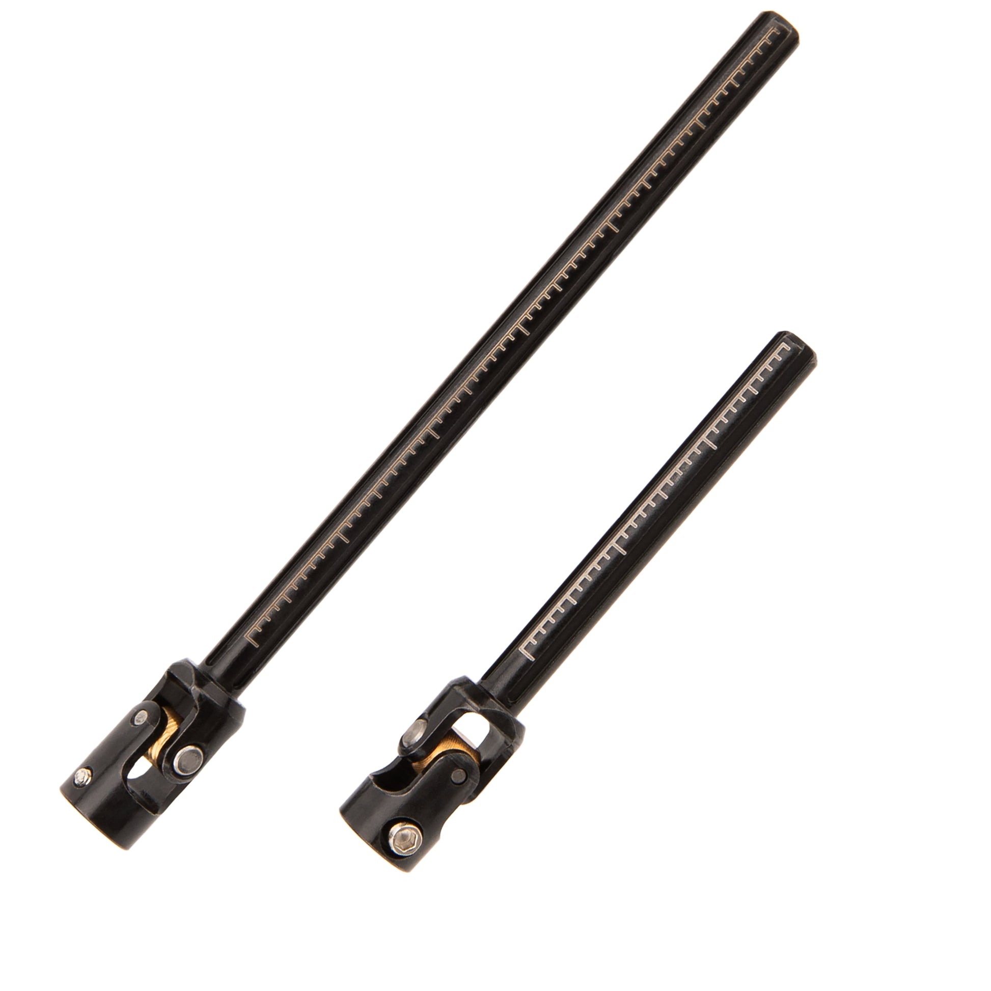 SCX24 Black Metal Cuttable Drive Shafts