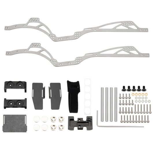 SCX24 Dead90 LCG TC4 Titanium Chassis Frame