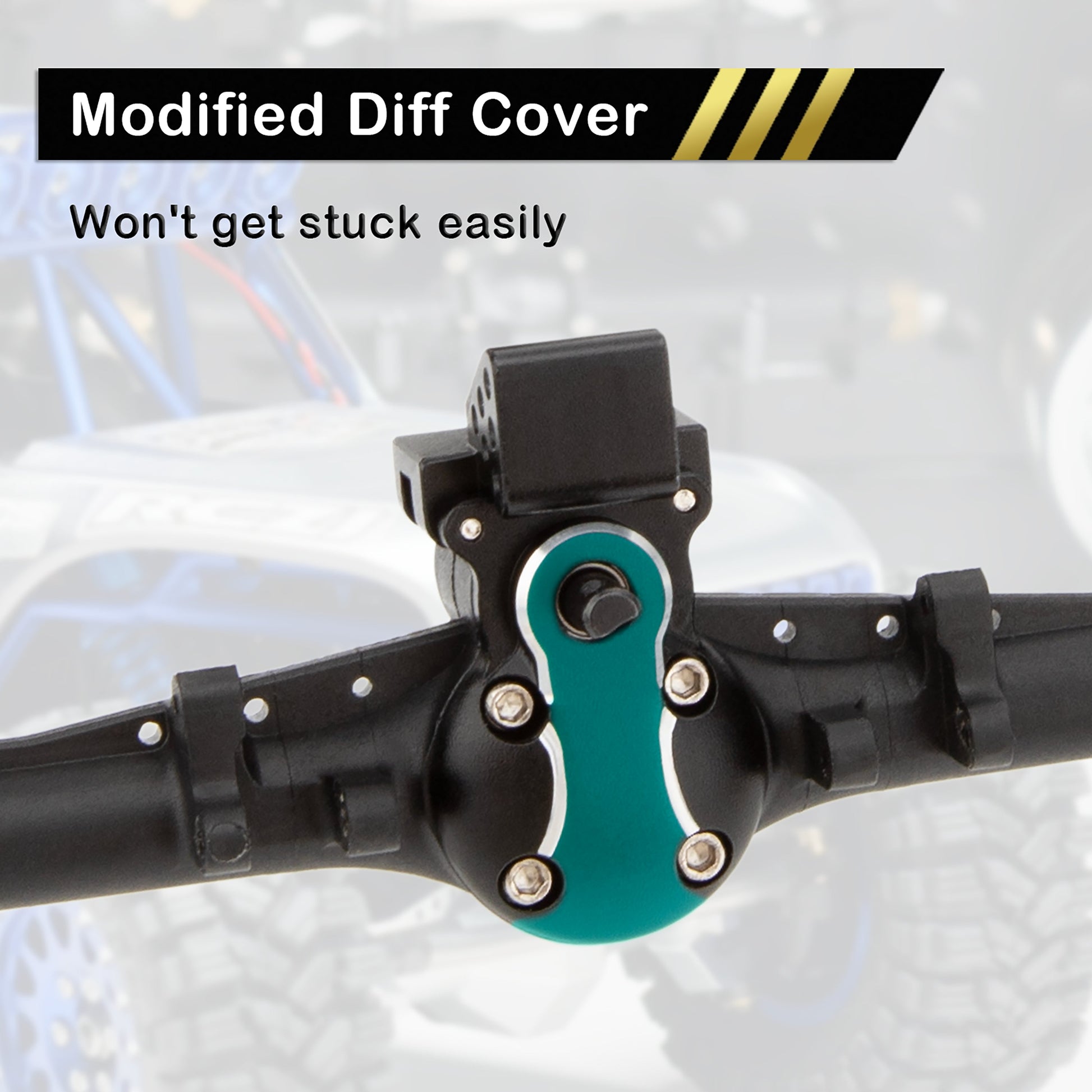 SCX24 Nylon V2 Isokinetic Rear Axle Diff cover