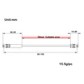 SCX24 V2 Cuttable Drive Shaft Size