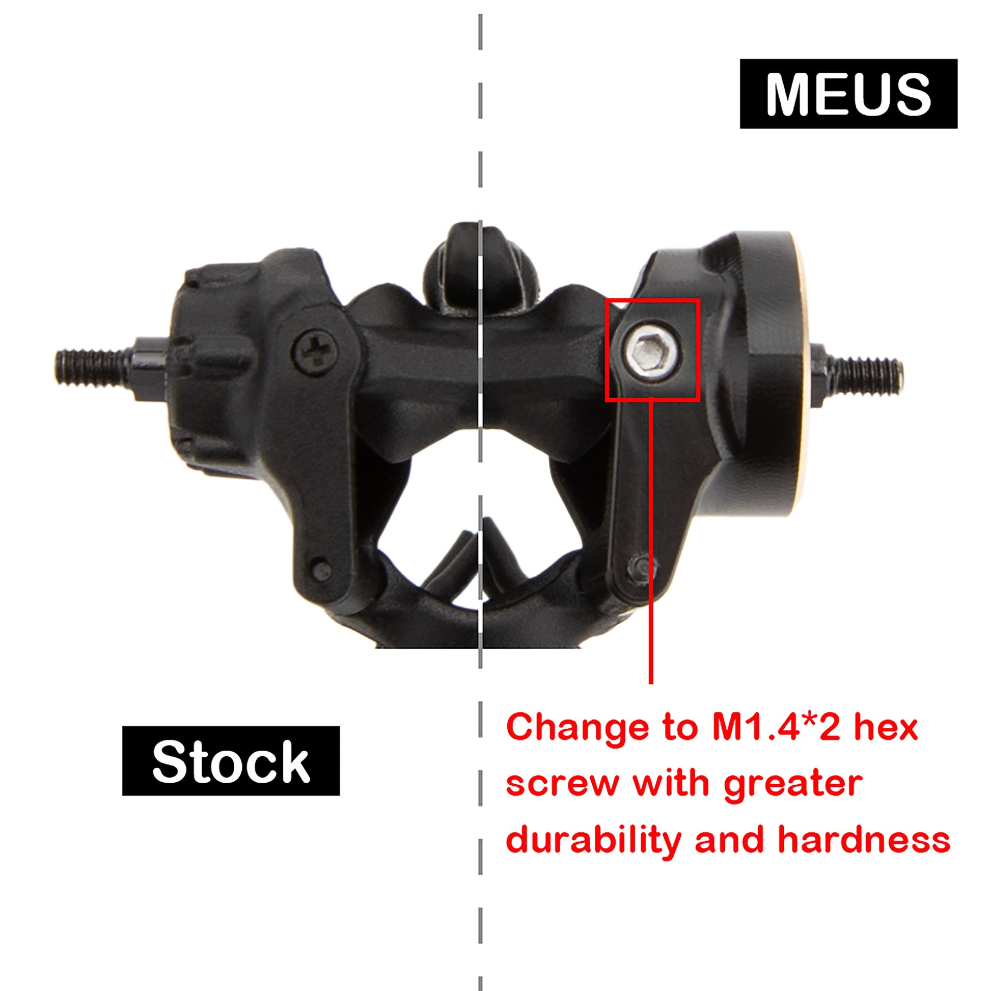 SCX30 Brass Steering Knuckles