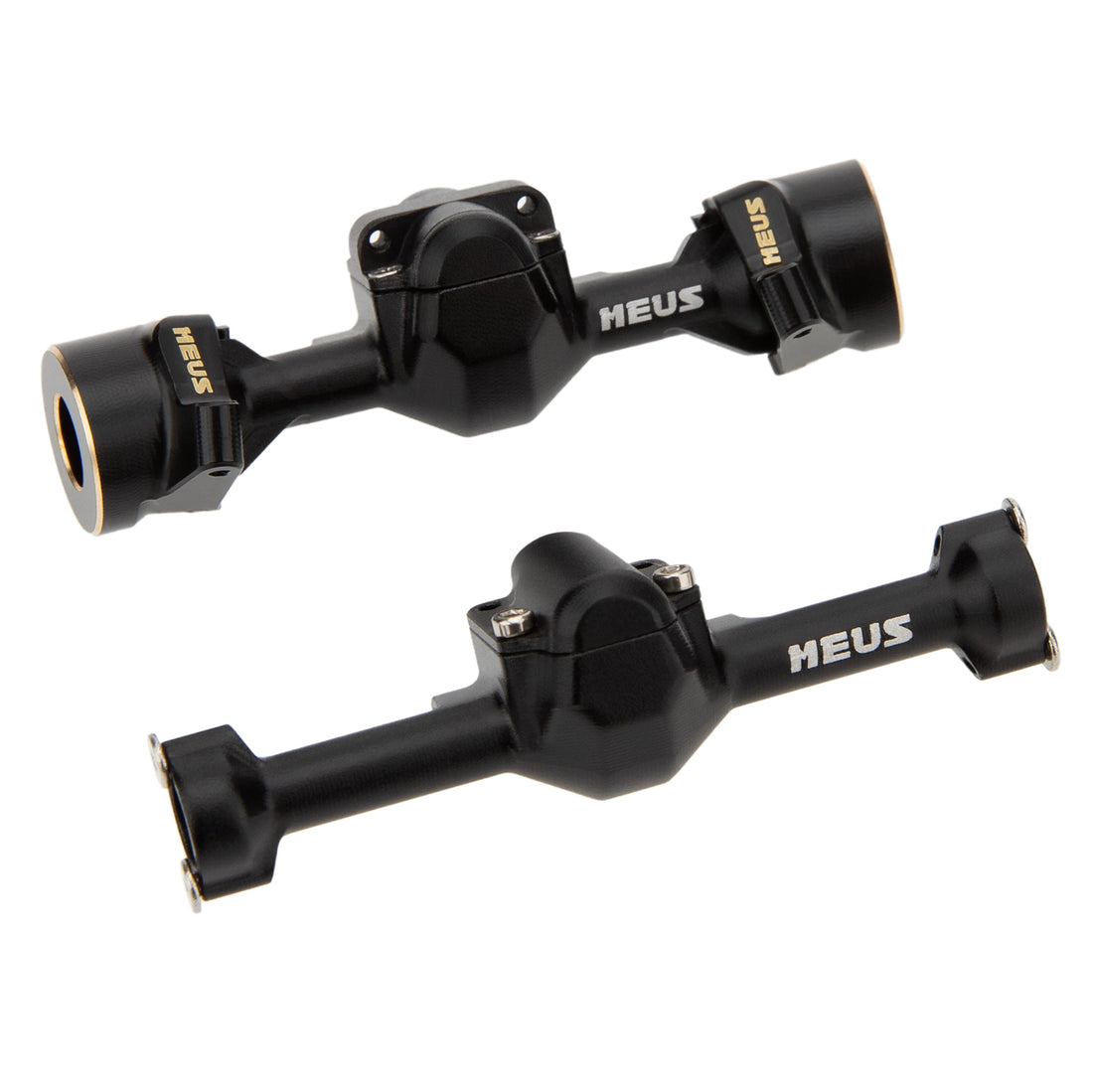 SCX30 Axle Housing with Diff Covers and Steering Knuckles