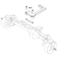 Servo mount for Capra 1.9 UTB and V1 Cheat Code Axles