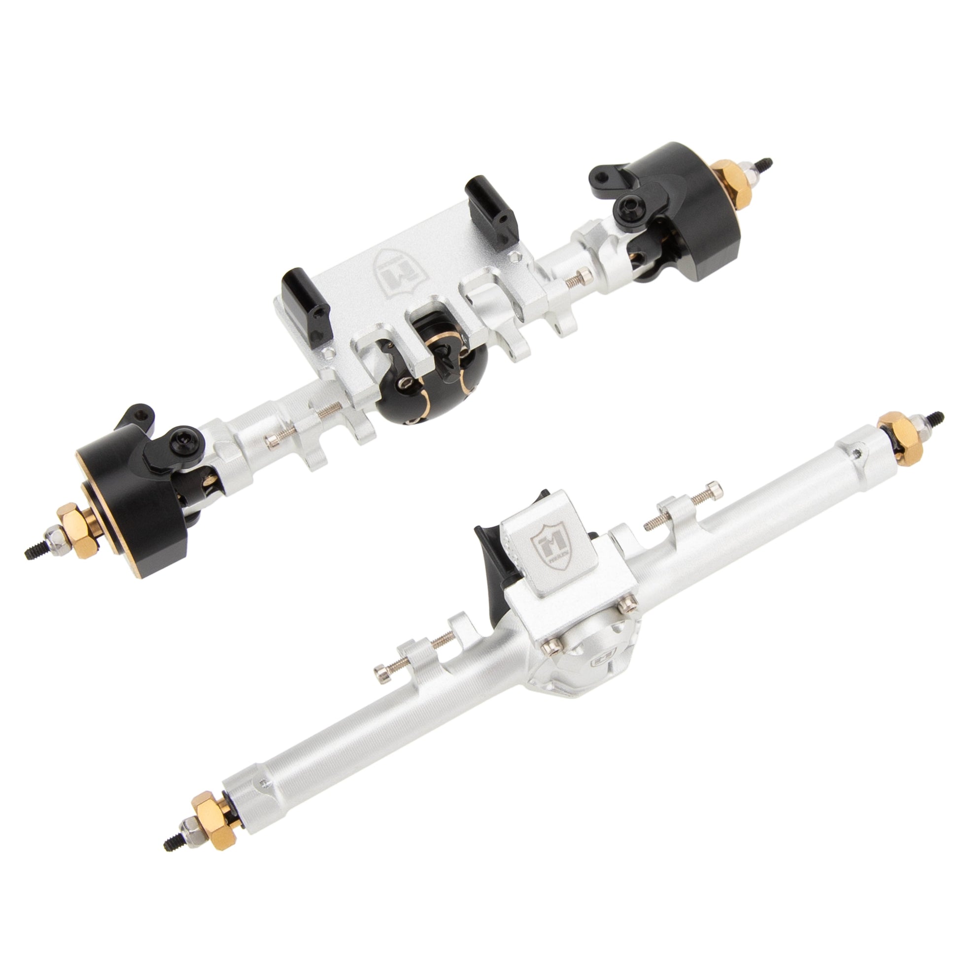 Silver SCX24 Metal V3 Isokinetic Axles