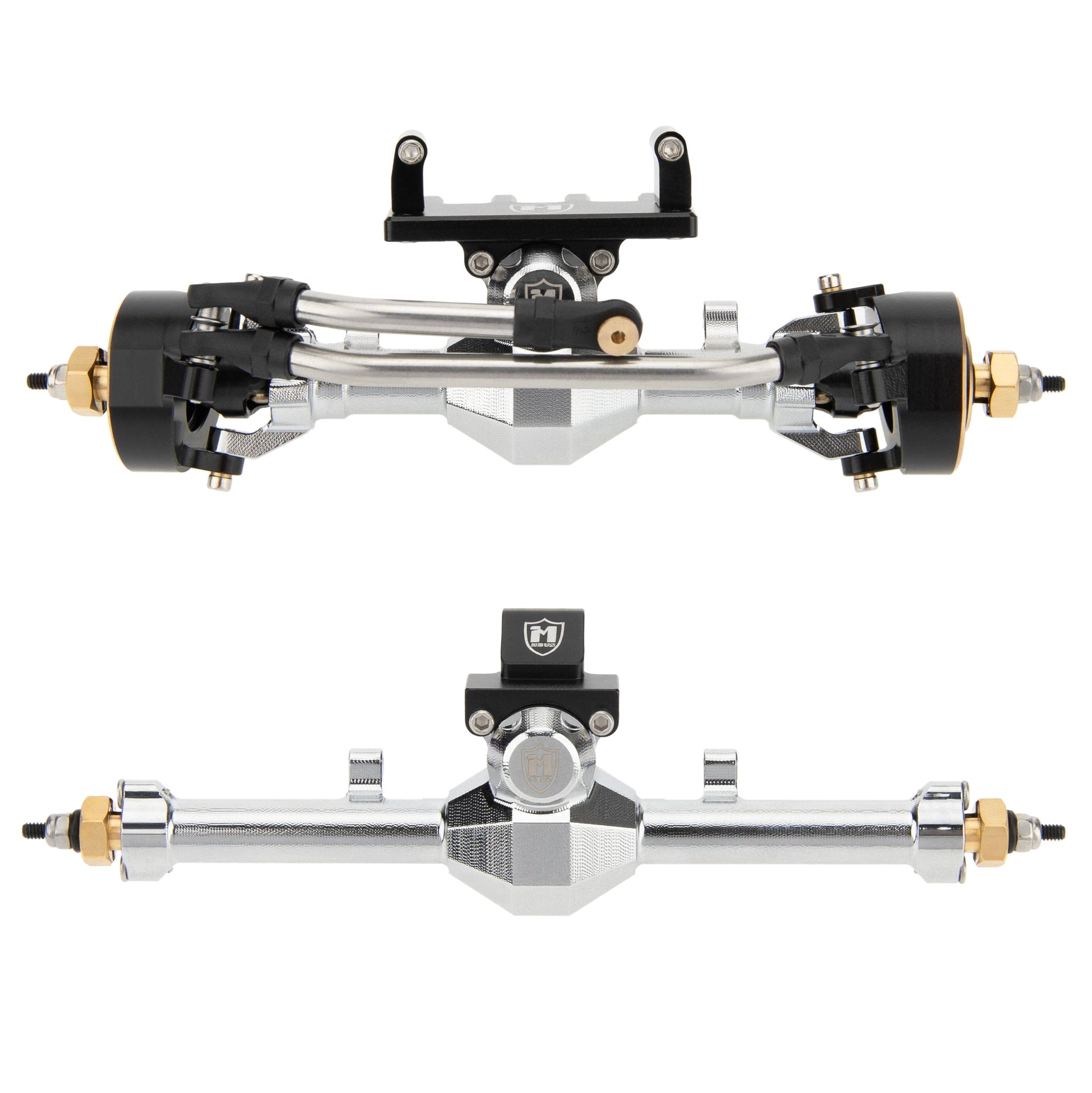 Silver SCX24 Isokinetic front and rear axles