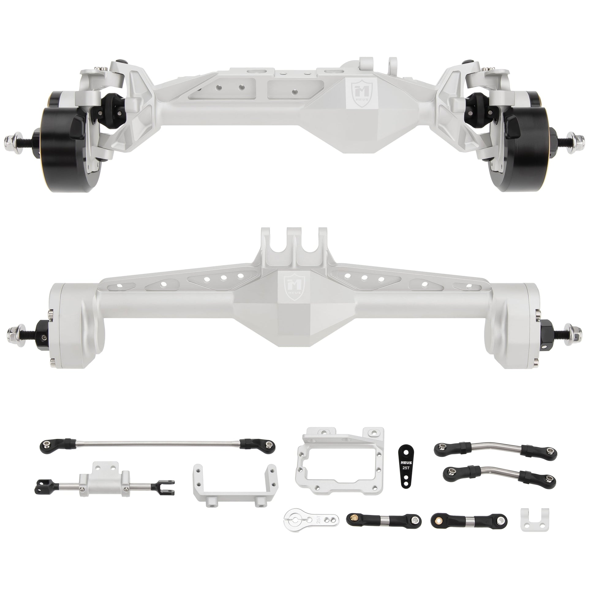 Silver CHEAT CODE V2 Capra 1.9 Isokinetic front rear axles