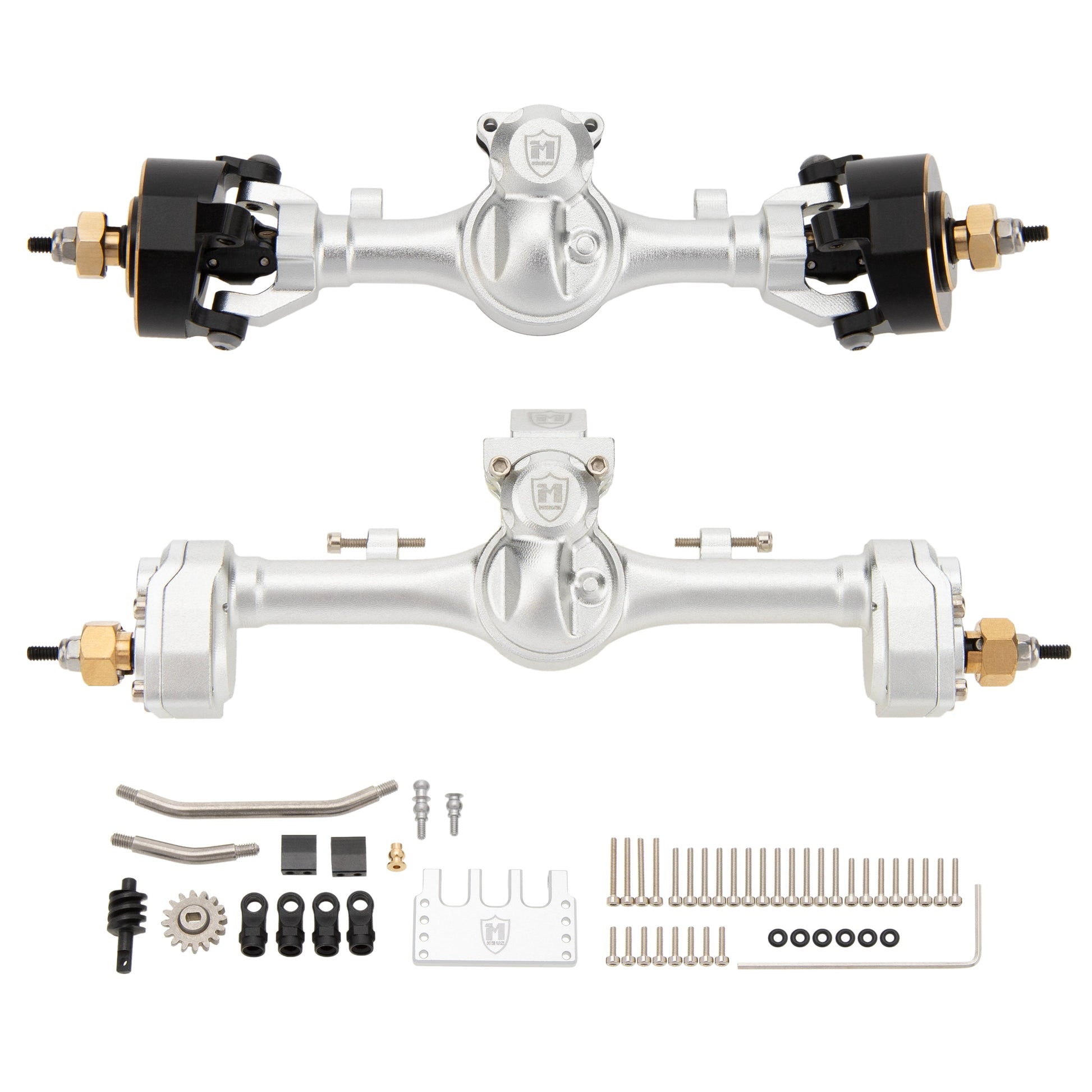 Silver Mullet Setup SCX24 Metal V2 Isokinetic front & rear portal axle