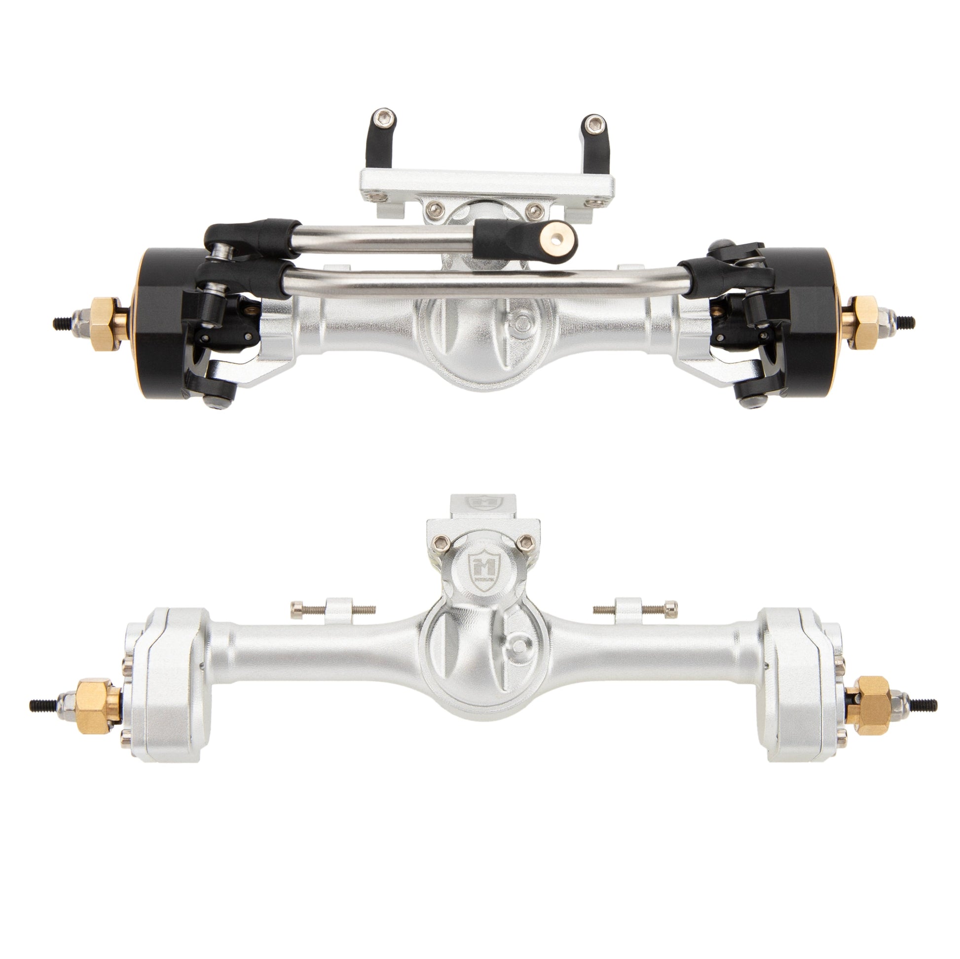 Silver Mullet Setup SCX24 Metal V2 Isokinetic front & rear portal axle