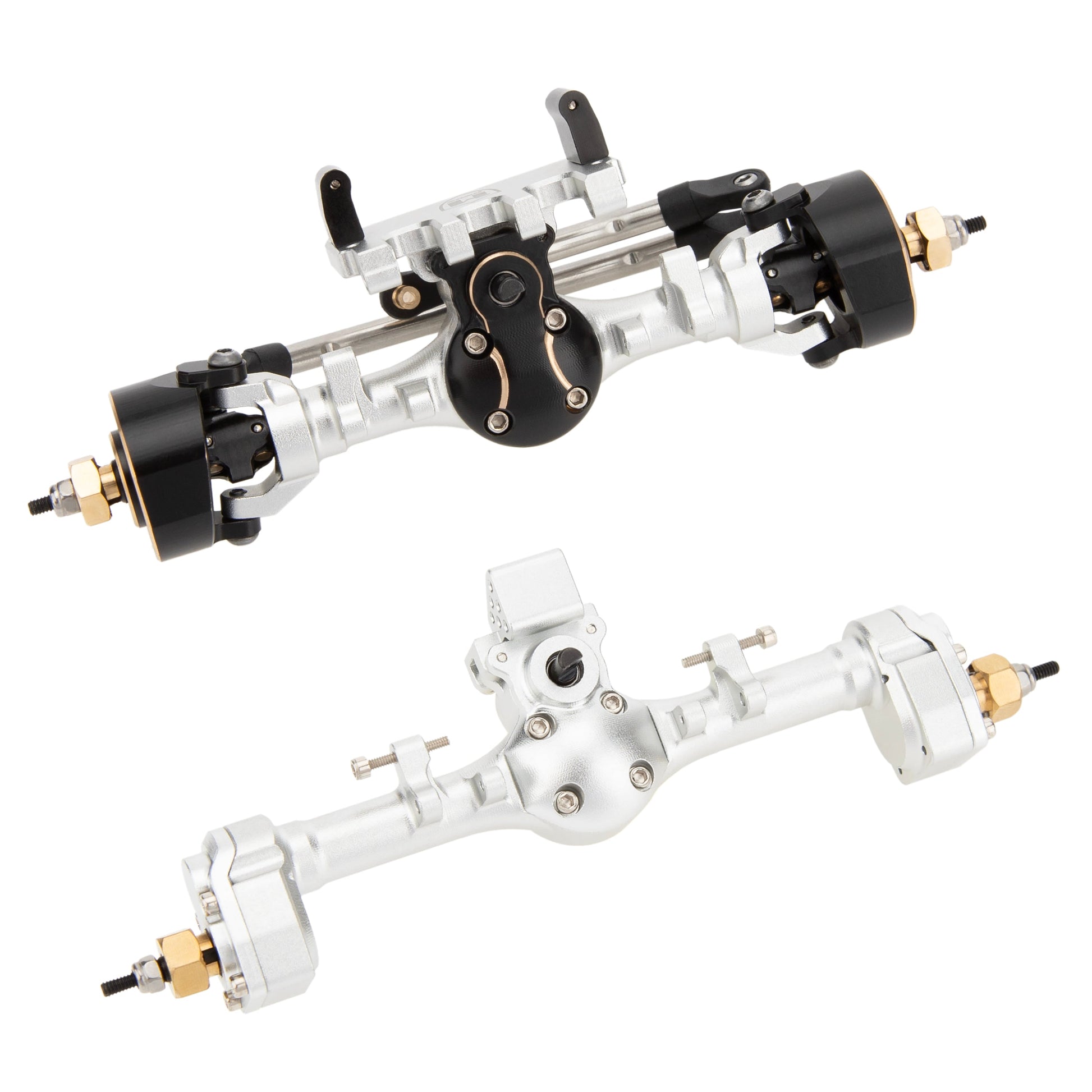 Silver Mullet Setup SCX24 Metal V2 Isokinetic front & rear portal axle