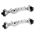 Silver Redcat Vertex-6 4WS Front axle housings