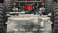 Silver Redcat Vertex-6 Front axle installation