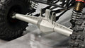 Silver Redcat Vertex-6 rear axle installation