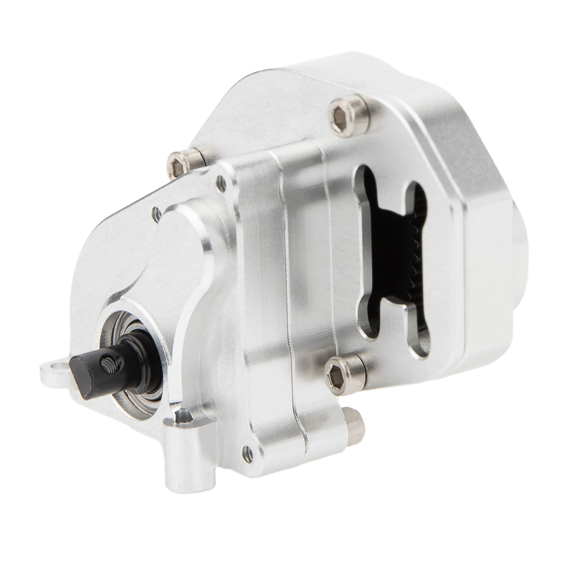 Silver SCX24 Brushed Complete Transmission